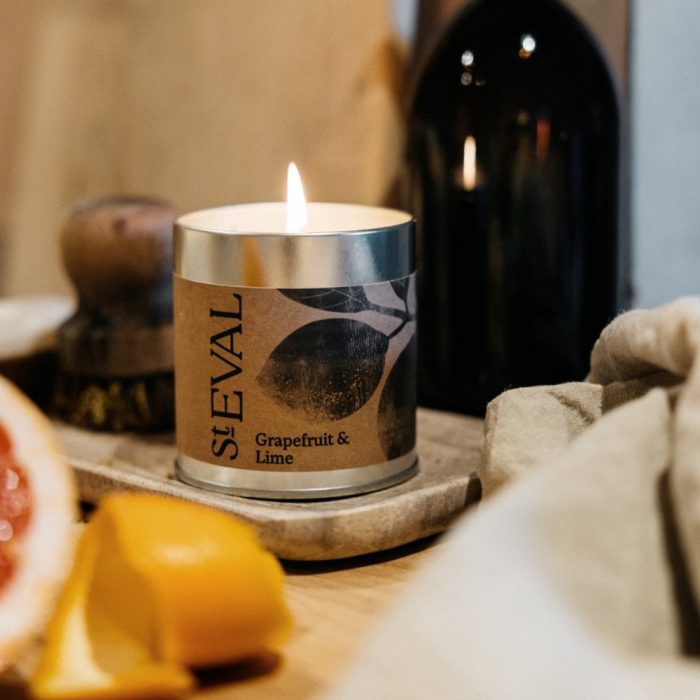 St Eval - Grapefruit & Lime Scented Tin Candle