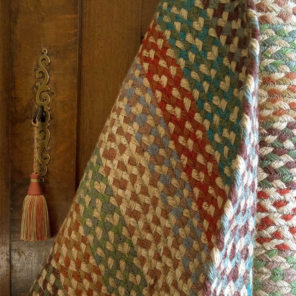 The Braided Rug Company Rug Red