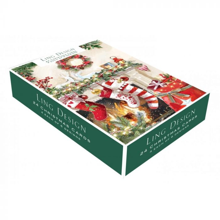 Ling Design
Christmas Cosy Box of 24 Christmas Cards