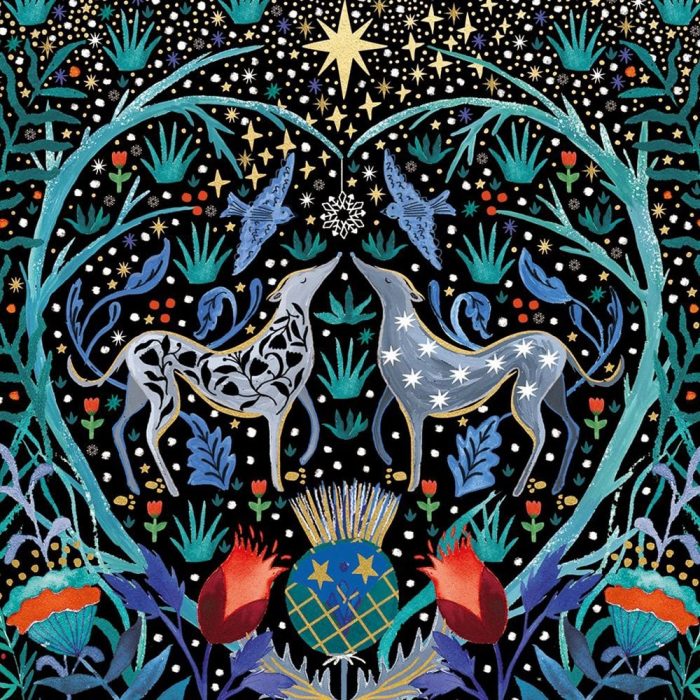 Museums & Galleries A Winter Walk Pack of 5 Christmas Cards