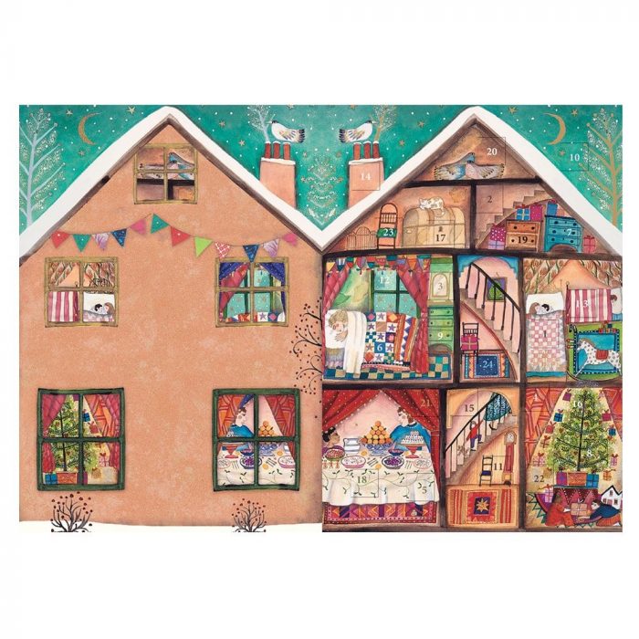 Roger la Borde Neighbours Advent Calendar Card