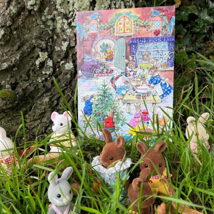 The Porch Fairies
Peggy Burton Christmas Eve Rabbit Family Advent Card