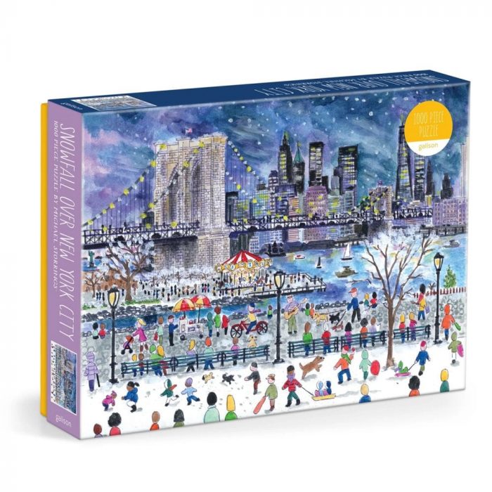 Galison
Michael Storrings Snowfall Over New York City 1000 Piece Jigsaw Puzzle