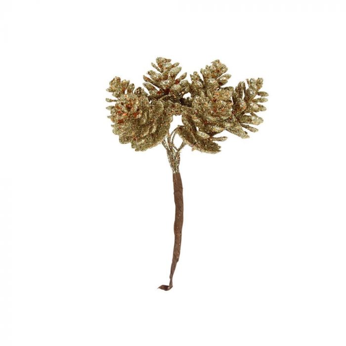 Gisela Graham
Gold Sparkling Cone Pick Bunch