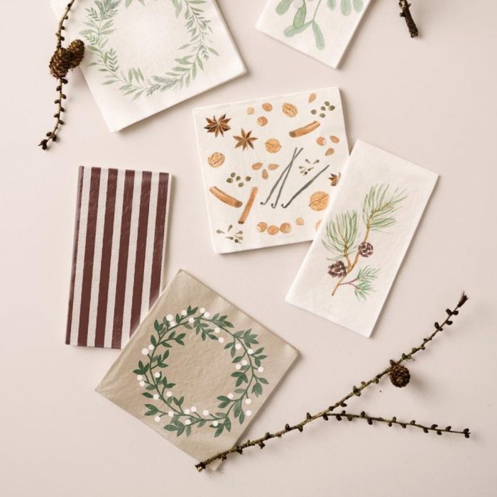 Ib Laursen
Pine Cone Branch Paper Napkins Pack