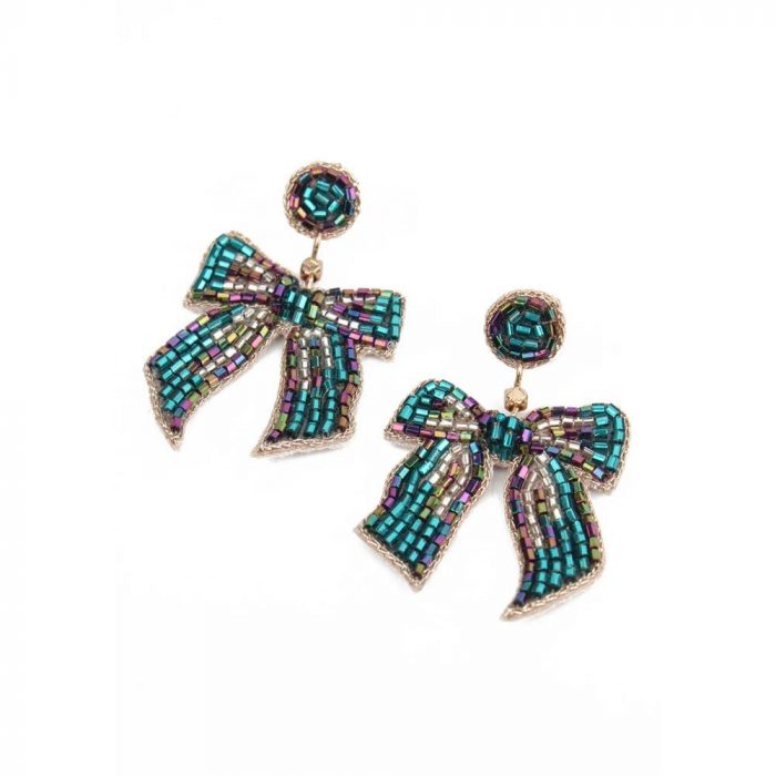 My Doris
Silver Blue Bow Earrings