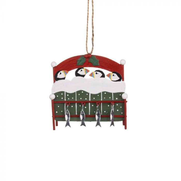Shoeless Joe
Puffin Christmas Eve Hanging Decoration