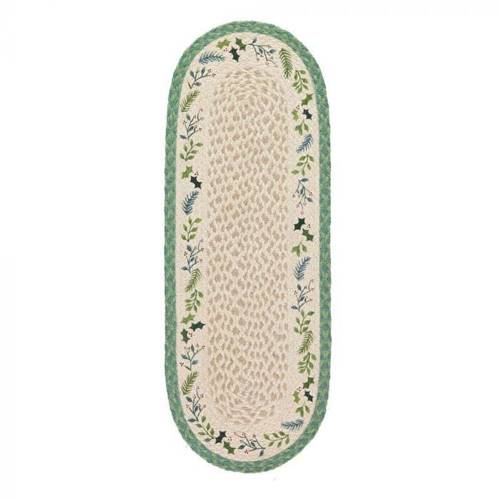 The Braided Rug Company
Christmas Jute Braided Table Runner
