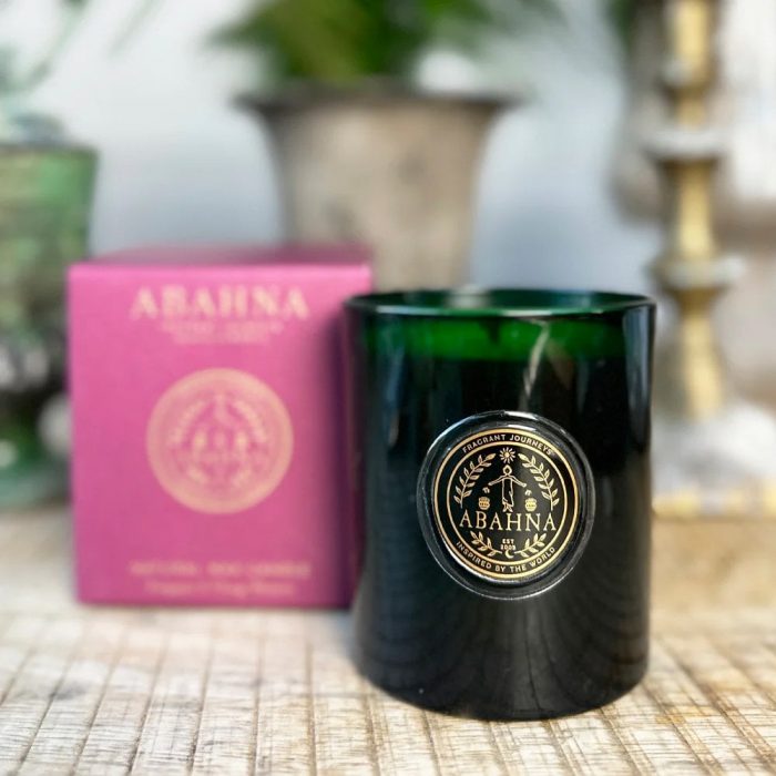 Abahna
Frangipani & Orange Blossom Natural Wax Candle