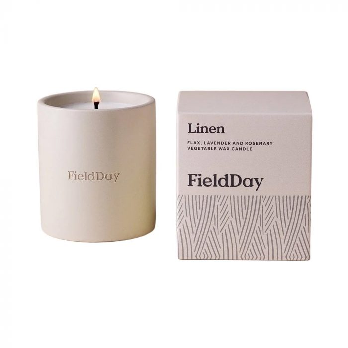 FieldDay
Classic Linen Stoneware Candle