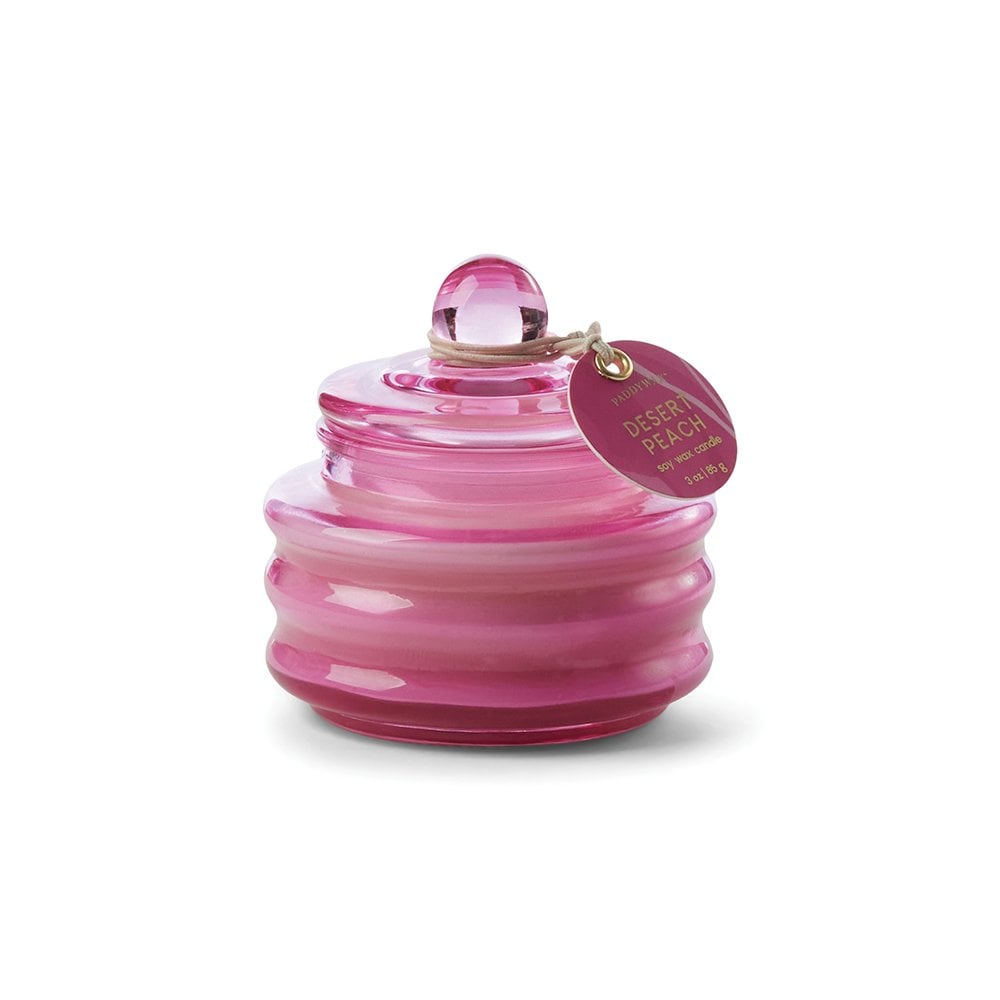 Paddywax
Fuchsia Pink Desert Peach Glass Candle