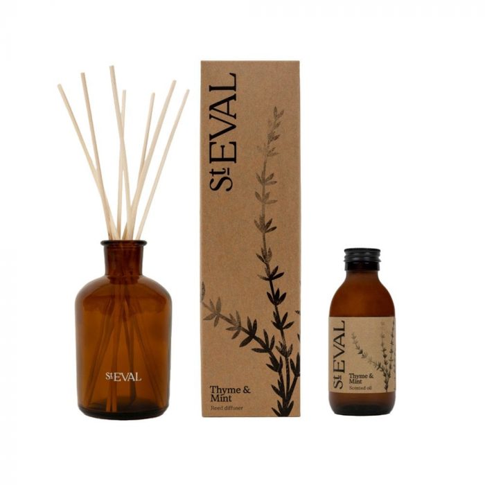 St. Eval
Thyme & Mint Reed Diffuser