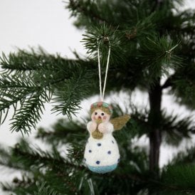 Everest Angel Festive Felt Hanging Decoration