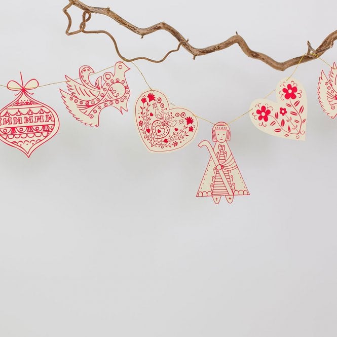 A World of Craft Folklore Paper Garland