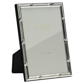Bamboo Silver Plated Photo Frame 8 x 10 Inch