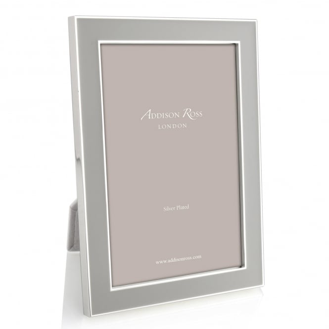 Addison Ross Chiffon Enamel & Silver Frame 4 x 6 Inch