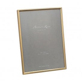 Fine Edged Matte Gold Frame 5 x 7 Inch