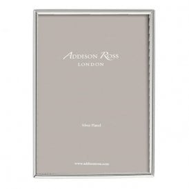 Fine Edged Silver Plated Photo Frame 8 x 10 Inch
