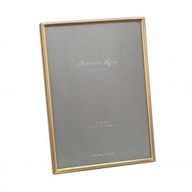 Fine Matte Gold Photo Frame 4 x 6 Inch