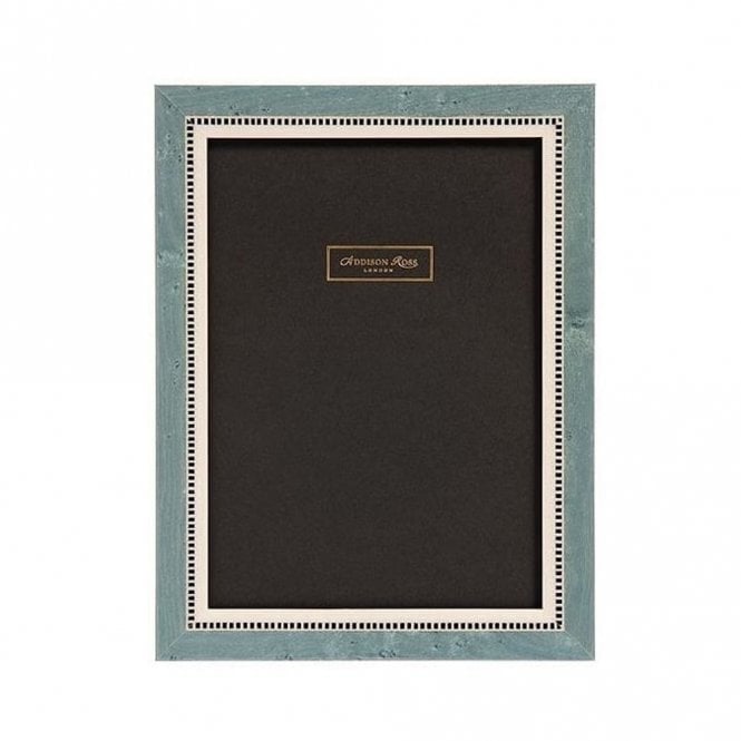 Addison Ross Miki Blue Marquetry Frame 4 x 6 Inch