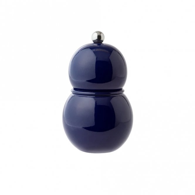 Addison Ross Navy Lacquer Chubbie Salt or Pepper Mill Grinder