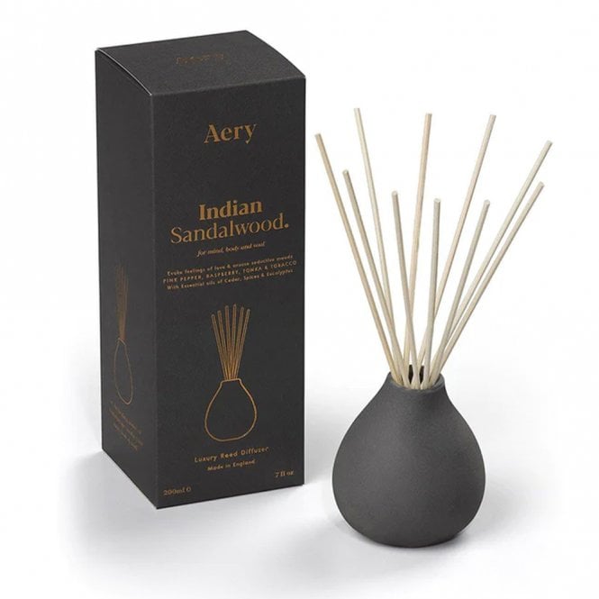 Aery Living Indian Sandalwood Diffuser - Pepper, Raspberry & Tonka