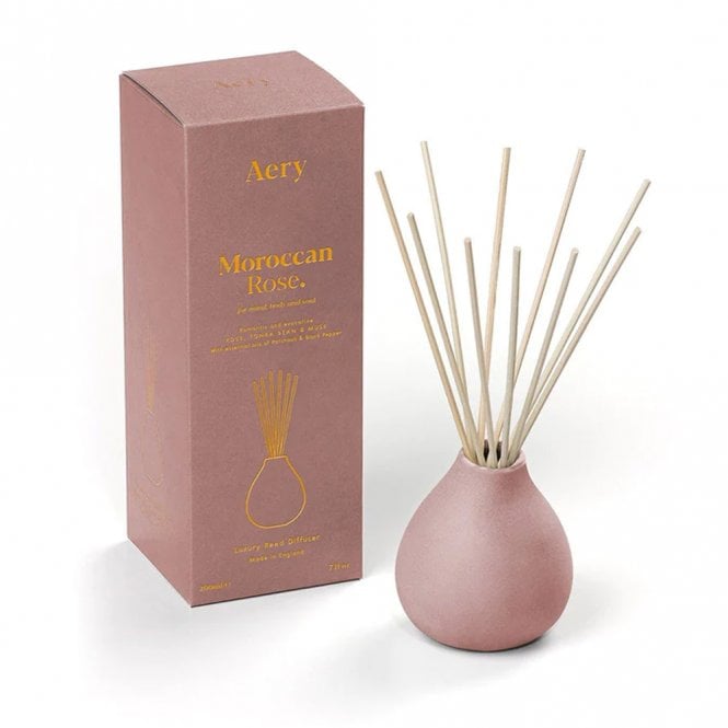 Aery Living Moroccan Rose Diffuser - Rose, Tonka & Musk