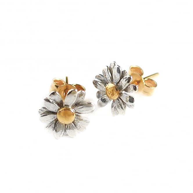 Alex Monroe Little Daisy Stud Earrings