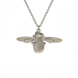 Sterling Silver Bumblebee Necklace