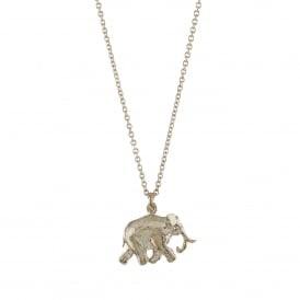 Sterling Silver Indian Elephant Necklace
