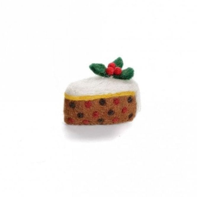Amica Felt Christmas Cake OR Yule Log Decoration