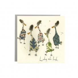 Ladies Who Lunch Duck Card