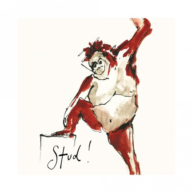 Anna Wright Stud! Orangutan Card
