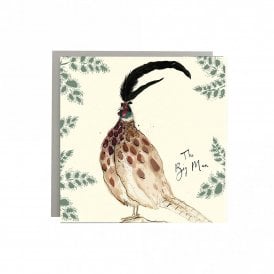 The Big Man Pheasant Card