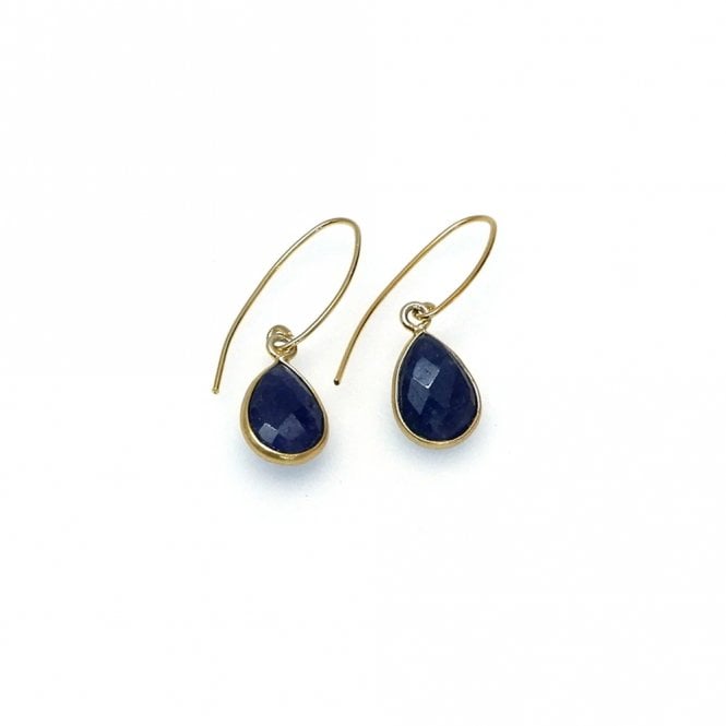 Annabella Moore Dark Blue Lapis Earrings