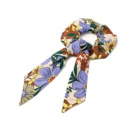Iris Bouquet Scrunchie Scarf