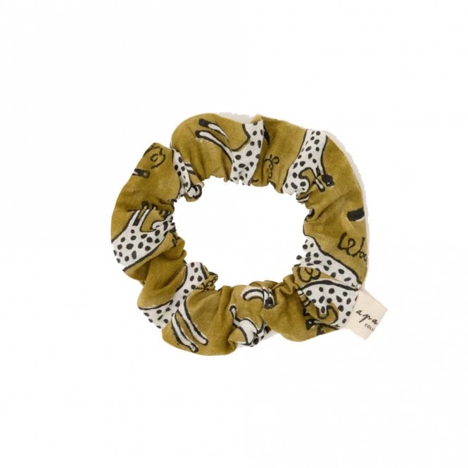 Apaches Collections Pongo Khaki Scrunchie - Small