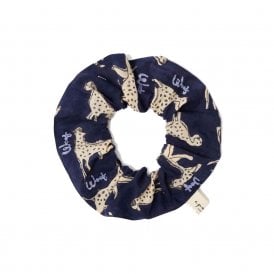 Pongo Milky Way Navy Scrunchie - Large