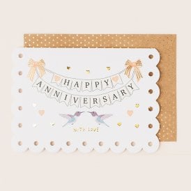 Happy Anniversary with Love Card