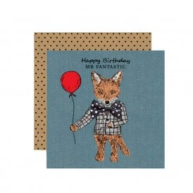 Mr Fantastic Happy Birthday Card