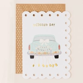 Wedding Day Car Card