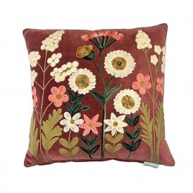 Winslow Rose Velvet Cushion