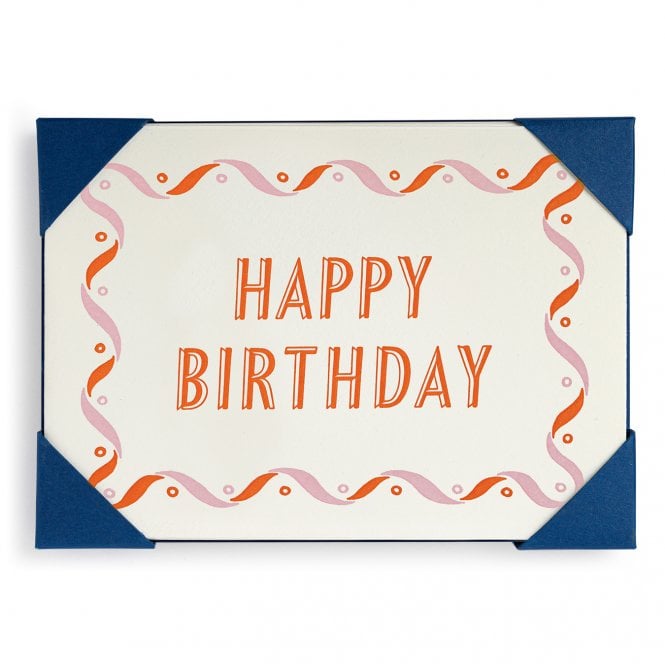 Archivist Ariana Pink & Orange Happy Birthday Pack of 5 Notecards