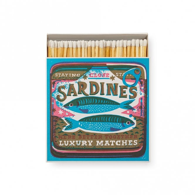 Archivist Better Together Sardines Square Matchbox