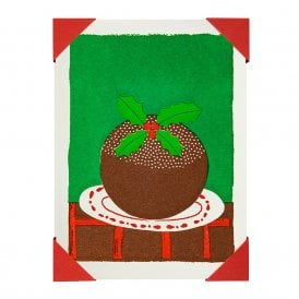 Christmas Pudding Pack of 5 Notecards