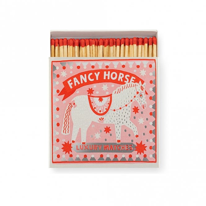 Archivist Fancy Horse Square Matchbox