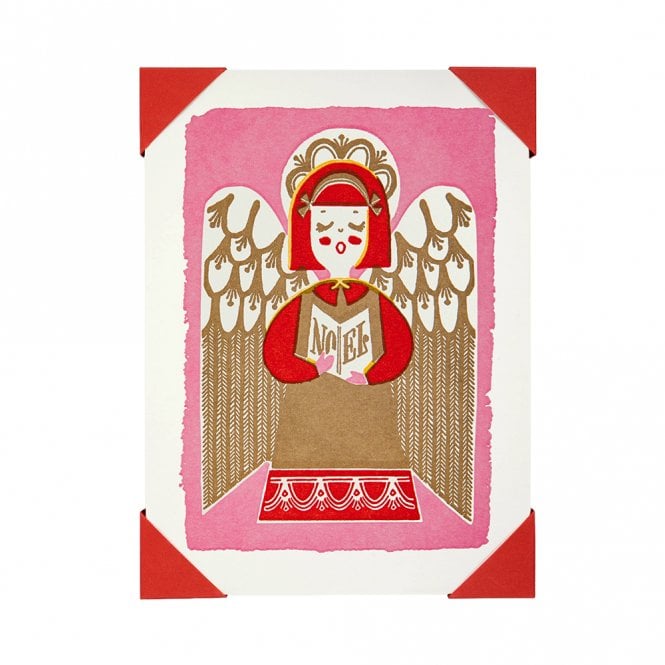 Archivist Singing Angel Pack of 5 Notecards