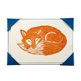Sleeping Fox Pack of 5 Notecards