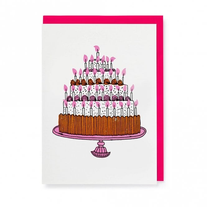 Archivist The Birthday Cake Card