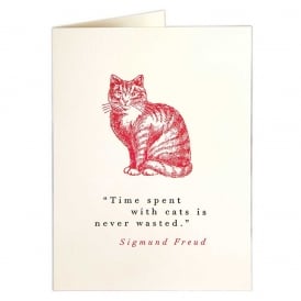 Time With Cats Card